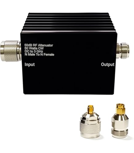 Amazon.com: 6DB 10W N Type Attenuator, 10 Watt 50 Ohm Attenuator